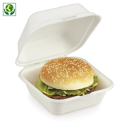 Caja para hamburguesa caña de azúcar - 1
