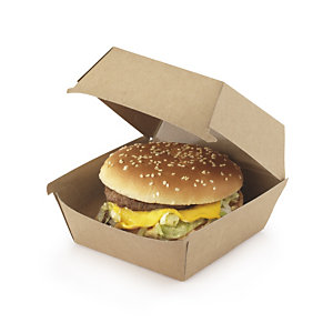 Caja para hamburguesa