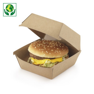 Caja para hamburguesa