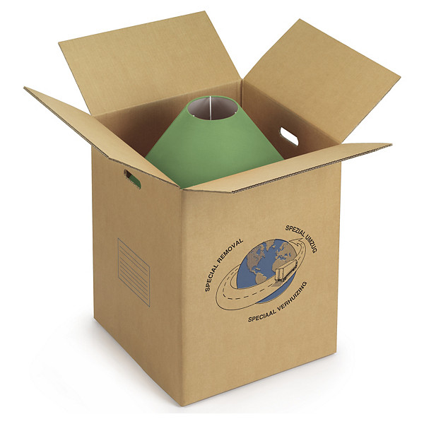 Caja para mudanza canal doble con asas RAJA®