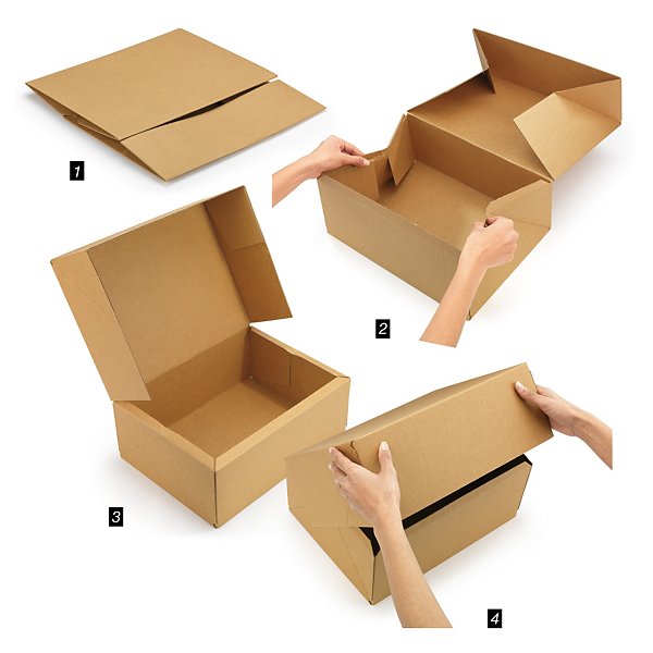 Caja plegable automontable - 3