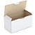 Caja postal 200 x 100 x 100 mm (largo x ancho x alto) blanca - 1