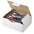 Caja postal 200 x 140 x 75 mm (largo x ancho x alto) blanca - 2