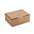 Caja postal 200 x 140 x 75 mm (largo x ancho x alto) marrón - 4