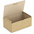 Caja postal 250 x 150 x 100 mm (largo x ancho x alto) marrón - 1