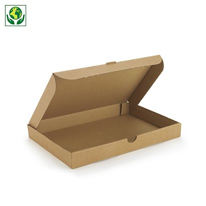 Caja postal marrón para productos planos 22,5x15x2,5cm RAJA® - 1