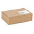 Caja postal montaje instantáneo 165 x 110 x 80 mm (largo x ancho x alto) marrón - 4