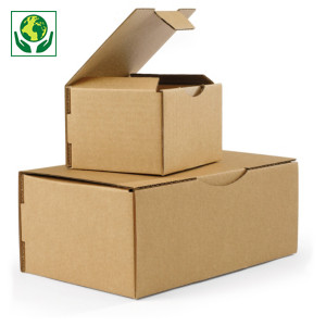 Caja postal pequeño formato RAJAPOST, marrón o blanca Caja postal pequeño formato RAJAPOST, marrón o blanca
