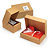 Caja postal plegable automontable 370 x 330 x 140 mm (largo x ancho x alto) - 1