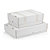 Caja telescópica con tapa blanca 70x50x10/18cm RAJA® - 5