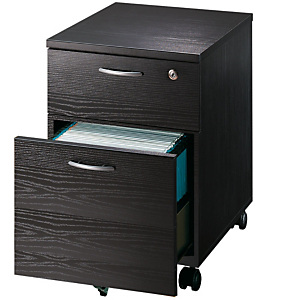 Cajonera 2 cajones negra Start Cajonera 2 cajones negra Start