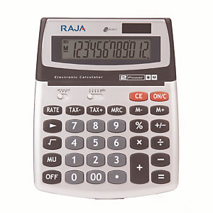 Calculatrice de bureau Raja, modèle 560, 12 chiffres