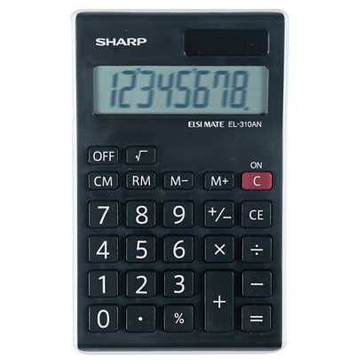 Calculatrice de bureau  Sharp EL-310ANWH - 1
