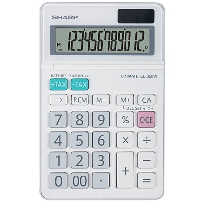 Calculatrice de bureau Sharp EL-320W - 1