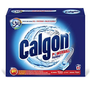 CALGON Tabs antical para lavadora en pastillas caja 45 unidades