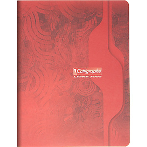 Calligraphe Cahier 7000 - Format : 17 x 22 cm - Reliure piquée - Réglure : Seyès - 70 g - 96 pages Calligraphe Cahier 7000 - Format : 17 x 22 cm - Reliure piquée - Réglure : Seyès - 70 g - 96 pages
