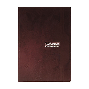 Calligraphe Calligraphe Cahier broché A4 21 x 29,7 cm - grands carreaux Seyès - 192 pages Calligraphe Calligraphe Cahier broché A4 21 x 29,7 cm - grands carreaux Seyès - 192 pages