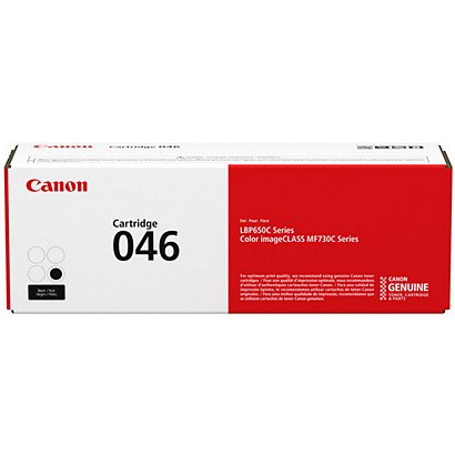 Canon 046 BK Toner authentique 1250C002 - Noir