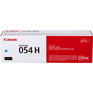 Canon 054 H Toner authentique 3027C002 - Cyan