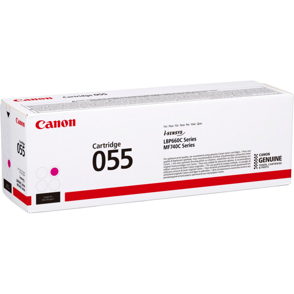 Canon 055 M Toner authentique grande capacité 3014C002 - Magenta