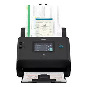 Canon 6897C003, 600 x 600 DPI, 50 ppm, 100 ipm, Escáner con alimentador automático de documentos (ADF), Negro, LED Canon 6897C003, 600 x 600 DPI, 50 ppm, 100 ipm, Escáner con alimentador automático de documentos (ADF), Negro, LED