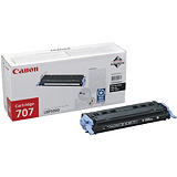 Canon 707, 9424A004, Tóner Original, Negro Canon 707, 9424A004, Tóner Original, Negro