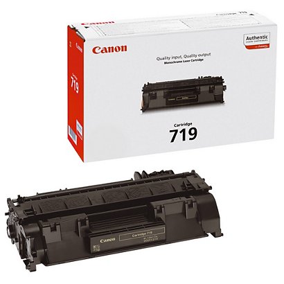 Canon 719 BK Toner authentique 3479B002 - Noir - 1
