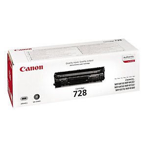 Canon 728 BK Toner authentique 3500B002 - Noir