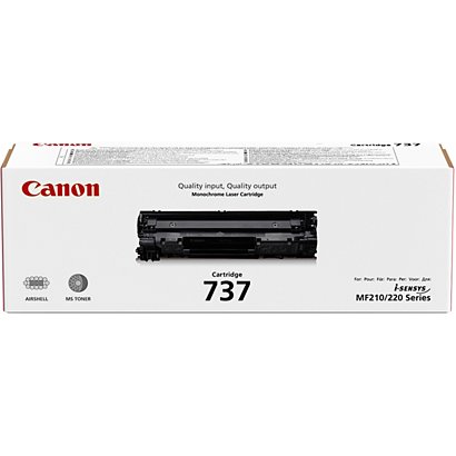 Canon 737 BK Toner authentique 9435B002 - Noir - 1