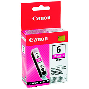 Canon BCI-6 Cartouche d'encre authentique 4707A002 - Magenta