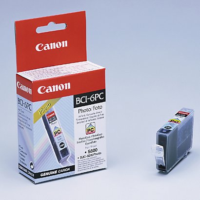 Canon BCI-6 PC, 4709A002, Cartucho de Tinta, Cian - 1