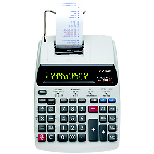 Canon Calculatrice comptable MP120-MG-es II - 12 chiffres - 2,01 lignes / sec
