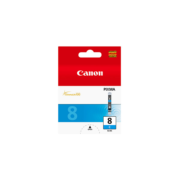 Canon Cartouche d'encre cyan CLI-8C, 790 pages, 1 pièce(s) 0621B001