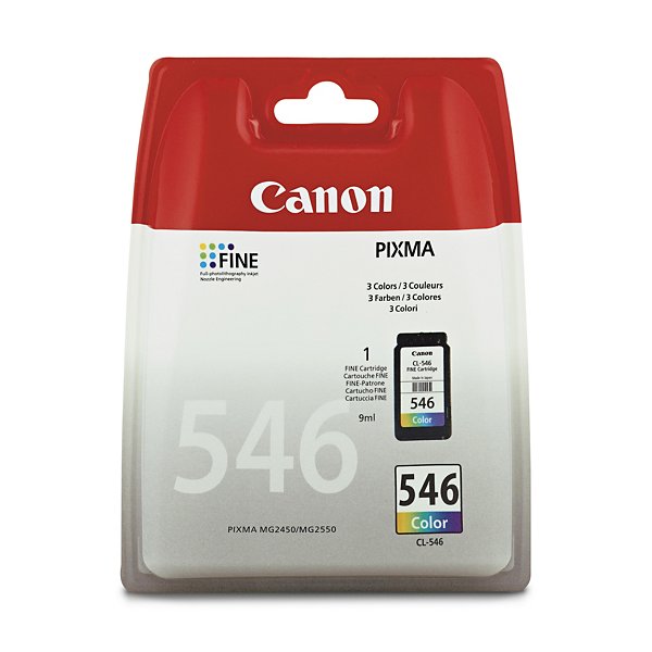 CANON Cartouche jet d'encre cyan / magenta / jaune CL546 réf. fabricant : 8289B004 - 2