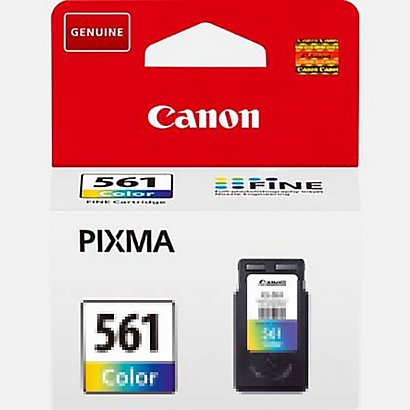 Canon Cartuccia inkjet CL-561, 3731C001, Tricolore, Pacco singolo