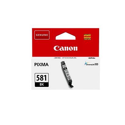 Canon Cartuccia inkjet CLI-581BK, Nero, 5,6 ml, Alta capacità