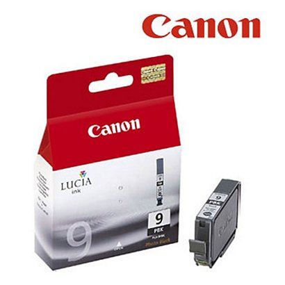 Canon Cartuccia inkjet PGI-9 PBK, 1034B001, Inchiostro Lucia, Nero Fotografico, Pacco singolo - 1