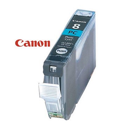Canon Cartuccia inkjet PIXMA CLI-8 PC, 0624B001, Inchiostro ChromaLife 100, Ciano Fotografico, Pacco singolo - 1