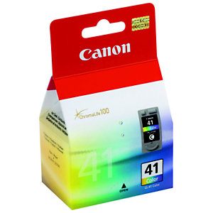 Canon CL-41 Cartouche d'encre authentique 0617B001 - 3 couleurs