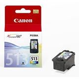 Canon CL-513 Cartouche d'encre authentique Tricolore (2971B001) - Cyan, Magenta, Jaune Canon CL-513 Cartouche d'encre authentique Tricolore (2971B001) - Cyan, Magenta, Jaune