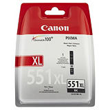Canon CLI-551BK XL - Alta resa - nero - originale - serbatoio inchiostro Canon CLI-551BK XL - Alta resa - nero - originale - serbatoio inchiostro