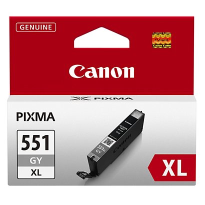 Canon CLI-551XL Cartouche d'encre authentique grande capacité 6447B001 - Gris - 1