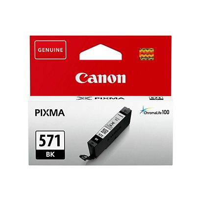 Canon CLI-571BK (0385C001) Cartuccia inkjet Nero Confezione singola Rendimento standard - 1