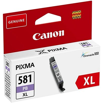 Canon CLI-581 XL M, 2053C001, Cartucho de Tinta, ChromaLife100+, PIXMA, Magenta, Alta capacidad - 1