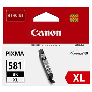 Canon CLI-581XL Cartouche d'encre authentique grande capacité 2052C001 - Noir