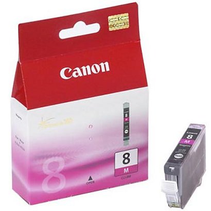 Canon CLI-8 M, 0622B001, Cartucho de Tinta, ChromaLife100, Magenta