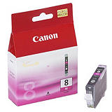 Canon CLI-8 Cartouche d'encre authentique (0622B001) - Magenta Canon CLI-8 Cartouche d'encre authentique (0622B001) - Magenta