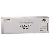 Canon C-EXV 17, 0261B002, Tóner Original, Cian Canon C-EXV 17, 0261B002, Tóner Original, Cian