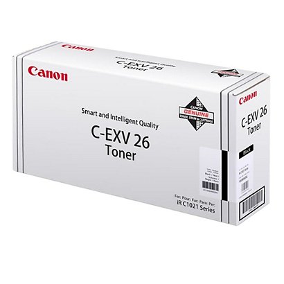 Canon C-EXV 26, 1660B006, Tóner Original, Negro