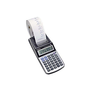 Canon P1-DTSC Calcolatrice stampante, 12 cifre, Colore Argento metallizzato Canon P1-DTSC Calcolatrice stampante, 12 cifre, Colore Argento metallizzato